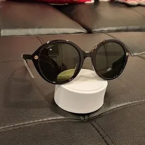 Gucci Round Sunglasses 55ml Black Gradient Wmns. NO CASE Gucci | Accessories | Gucci Round Sunglasses 55ml Black  main image 2